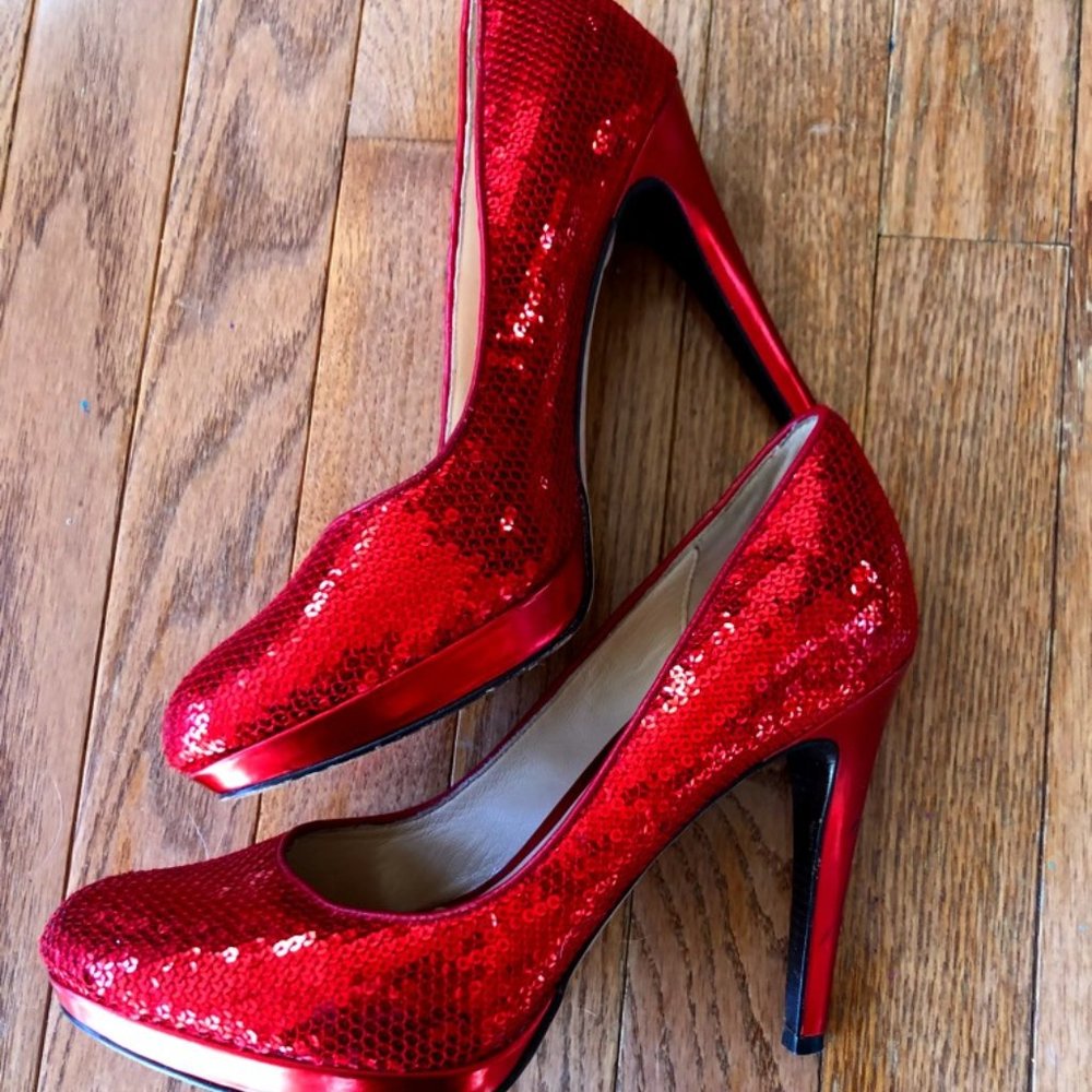 Cole Haan sequin "Ruby Slippers"